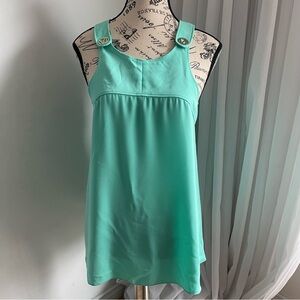 Versace Jeans Teal Tank Top Blouse